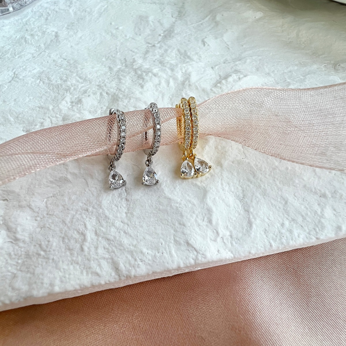[Royal Jewelry]Luxurious Geometric Drop Earrings