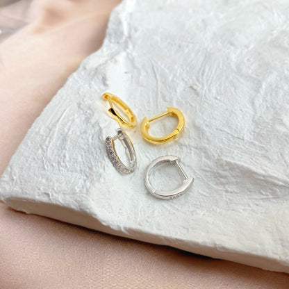 [Royal Jewelry]Circle Versatile Earrings