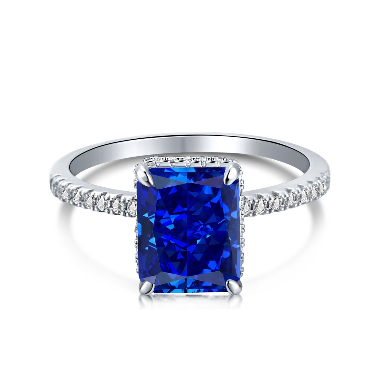 [Royal Jewelry]4.0 Carat Luxurious Engagement Ring