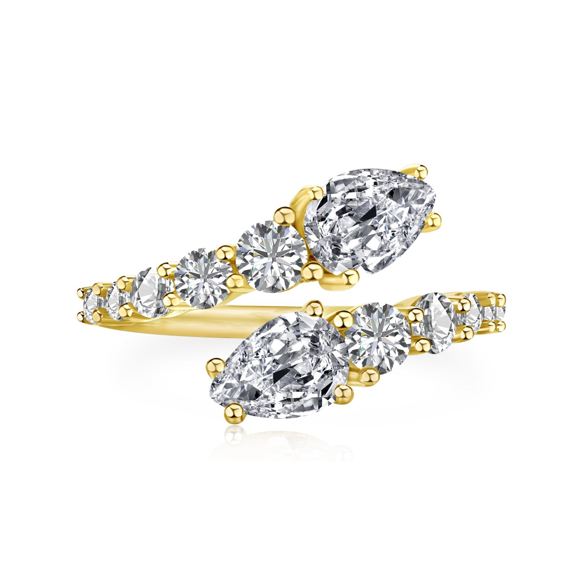 [Royal Jewelry]Delicate Lively Snake Shape Daily Ring