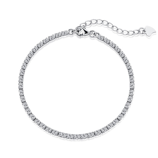 [Royal Jewelry]Elegant Emerald Cut Daily Bracelet