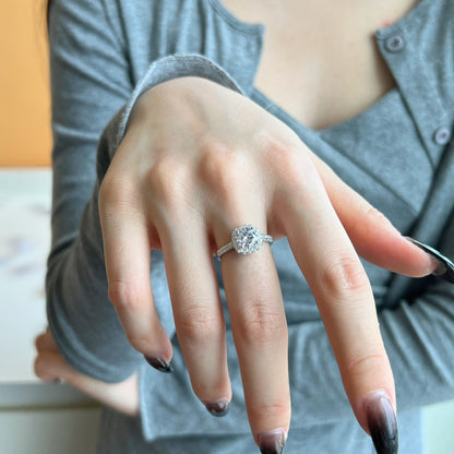 [Royal Jewelry]Dazzling Resplendent Round Cut Wedding Ring