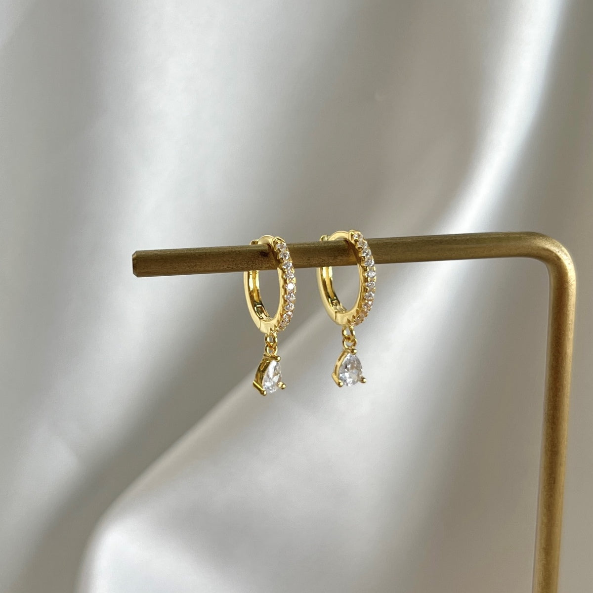[Royal Jewelry]Luxurious Geometric Drop Earrings