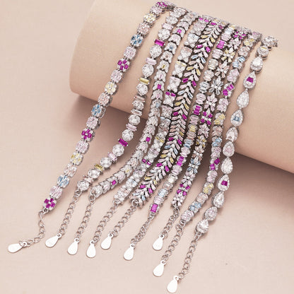 [Royal Jewelry]Dainty Radiant Emerald Cut Daily Bracelet