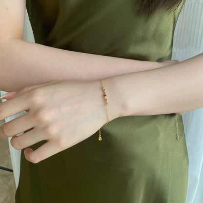 [Royal Jewelry]Romantic Heart Shape Lover Bracelet