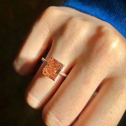 [Royal Jewelry]4.0 Carat Luxurious Engagement Ring