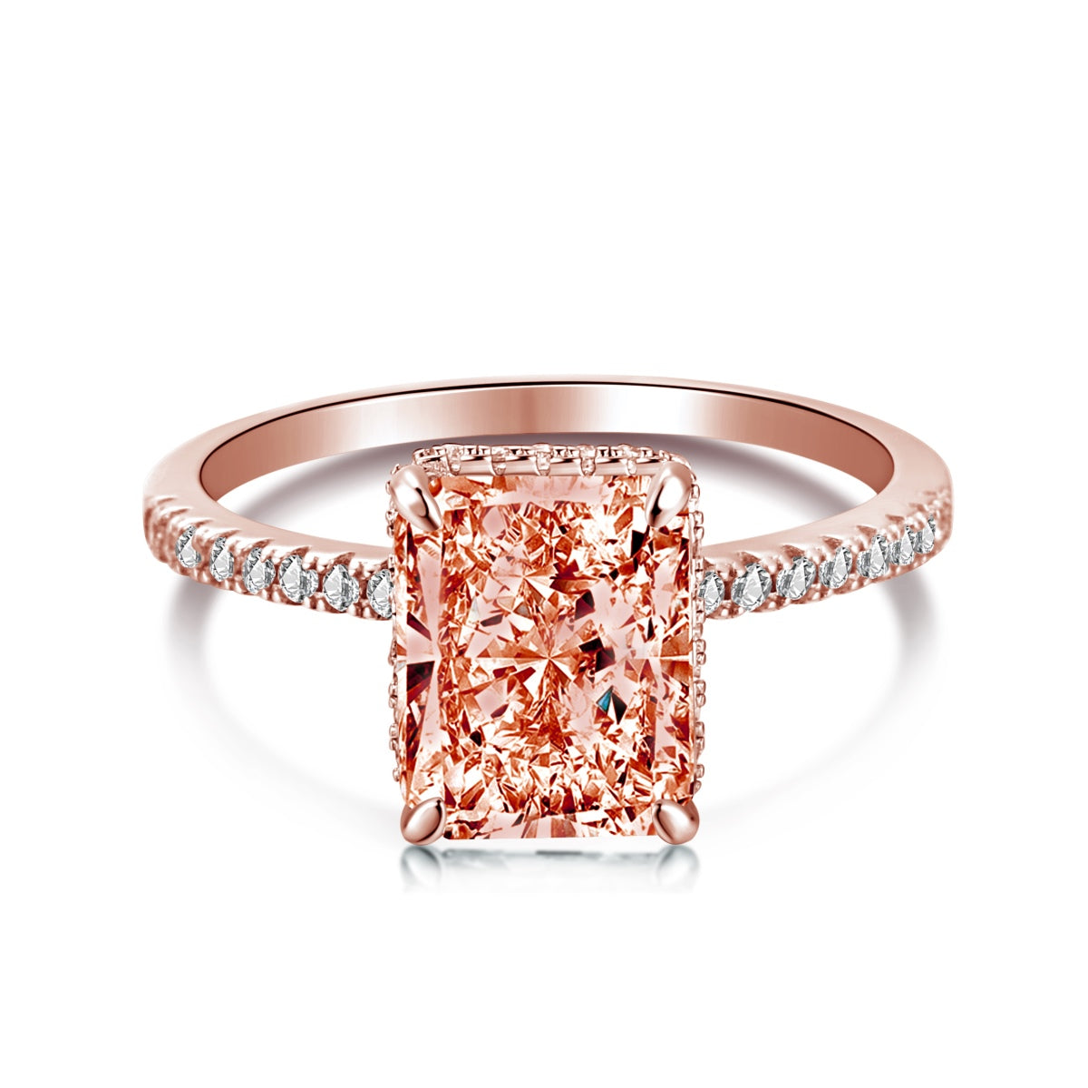 [Royal Jewelry]4.0 Carat Luxurious Engagement Ring