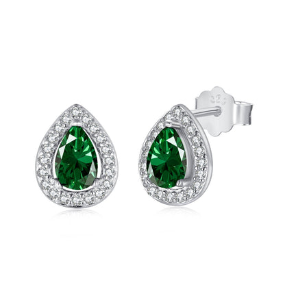 [Royal Jewelry]Luxurious Water Drop Shape Earrings