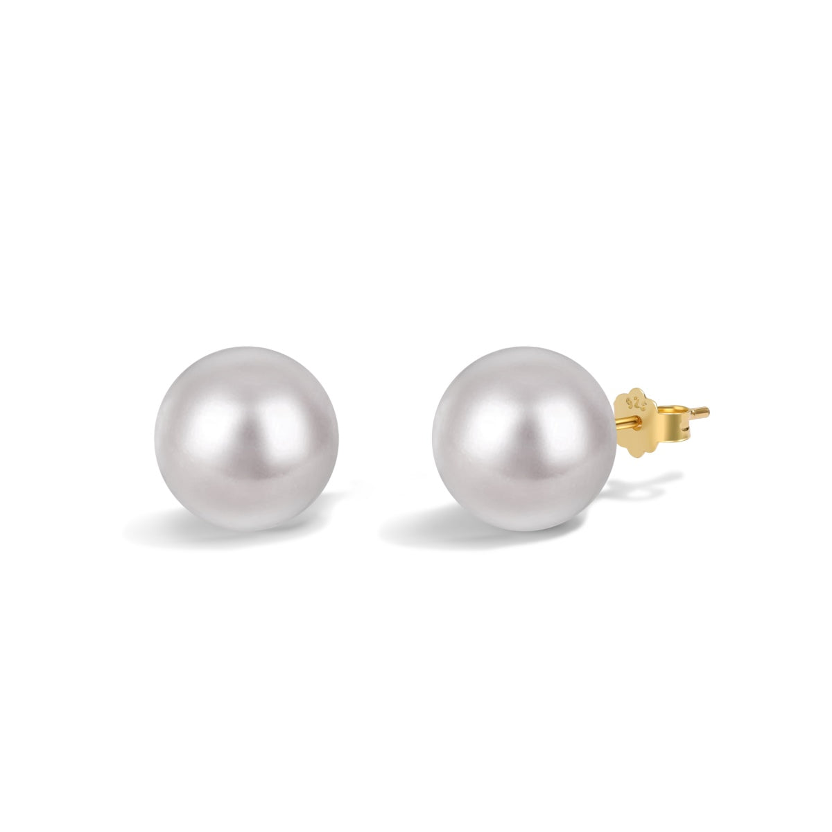 [Royal Jewelry]Delicate Pearl Earrings