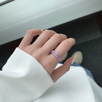 [Royal Jewelry]Sparkling Full Heart Ring