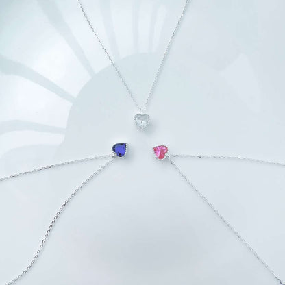 [Royal Jewelry]Ornate Heart Shape Necklace