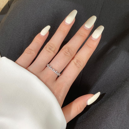 [Royal Jewelry]Elegant Resplendent Round Shape Party Ring