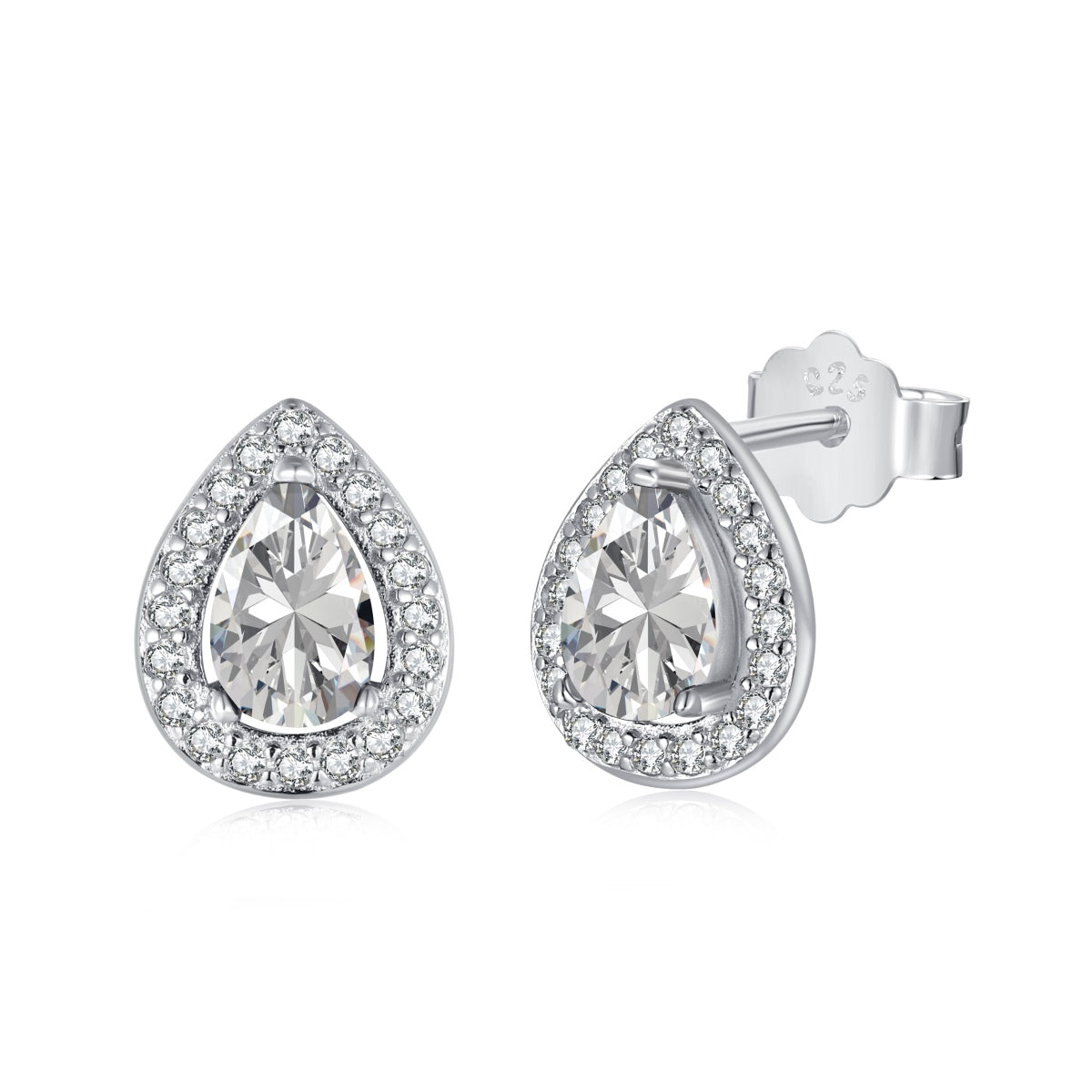[Royal Jewelry]Luxurious Water Drop Shape Earrings