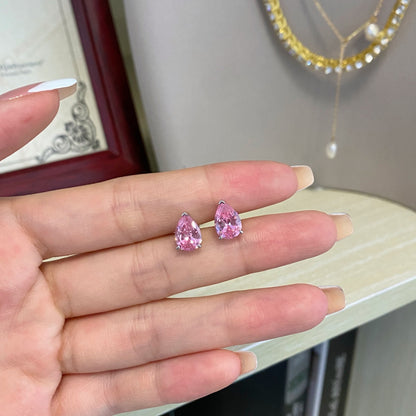 [Royal Jewelry]Ornate Water Drop Shape Earrings