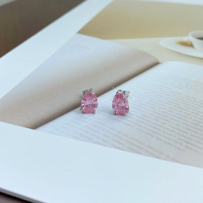 [Royal Jewelry]Ornate Water Drop Shape Earrings