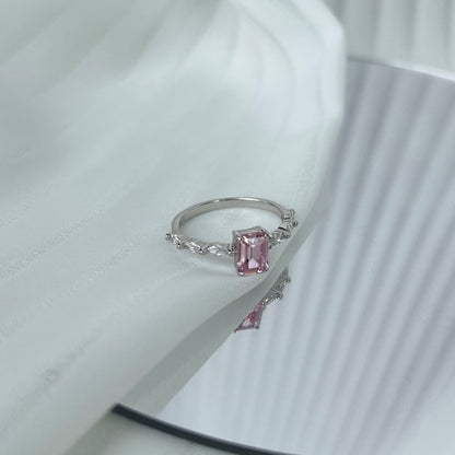 [Royal Jewelry]1.0 Carat Dainty Resplendent Radiant Cut Daily Ring