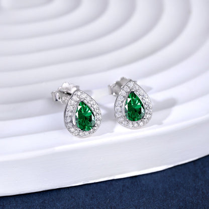 [Royal Jewelry]Luxurious Water Drop Shape Earrings
