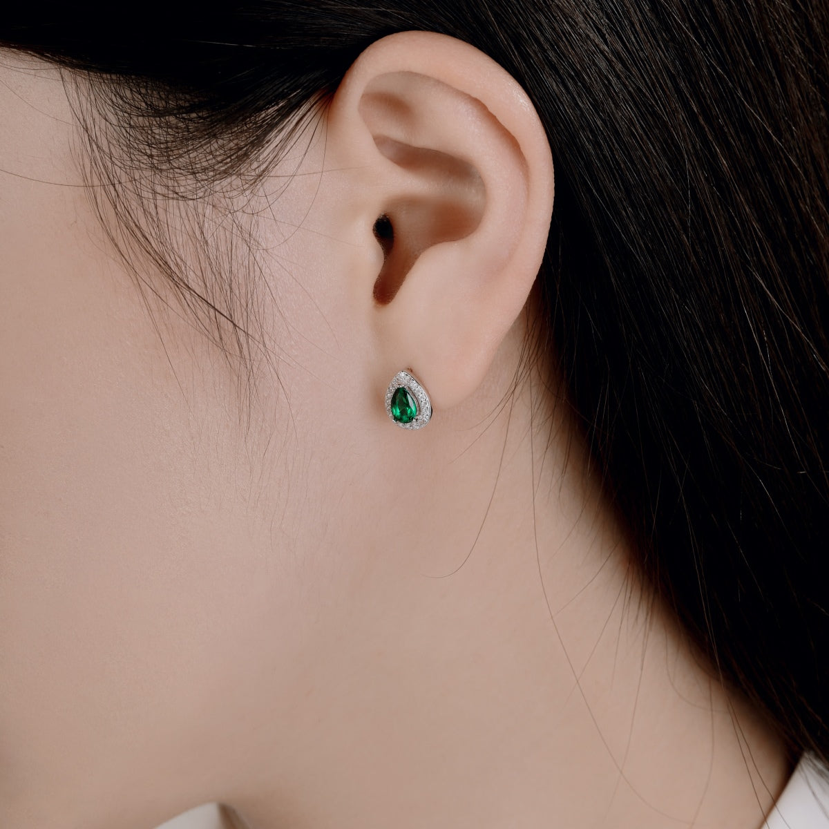[Royal Jewelry]Luxurious Water Drop Shape Earrings