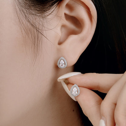 [Royal Jewelry]Luxurious Water Drop Shape Earrings