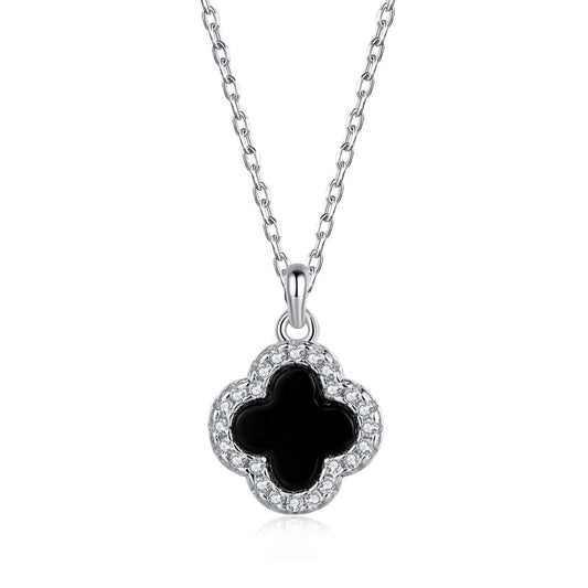[Royal Jewelry]Dainty Flower Shape Necklace