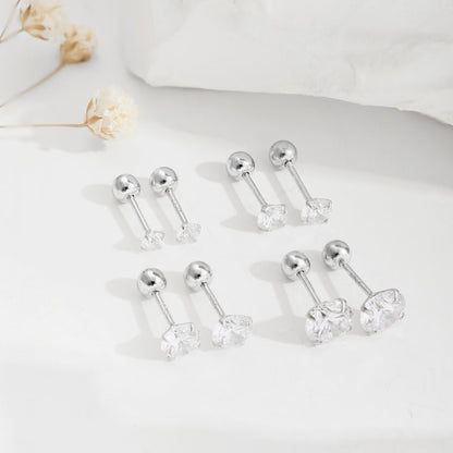 [Royal Jewelry]Unique U-Shaped Ear Bone Earrings