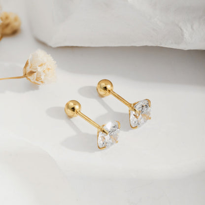 [Royal Jewelry]Unique U-Shaped Ear Bone Earrings