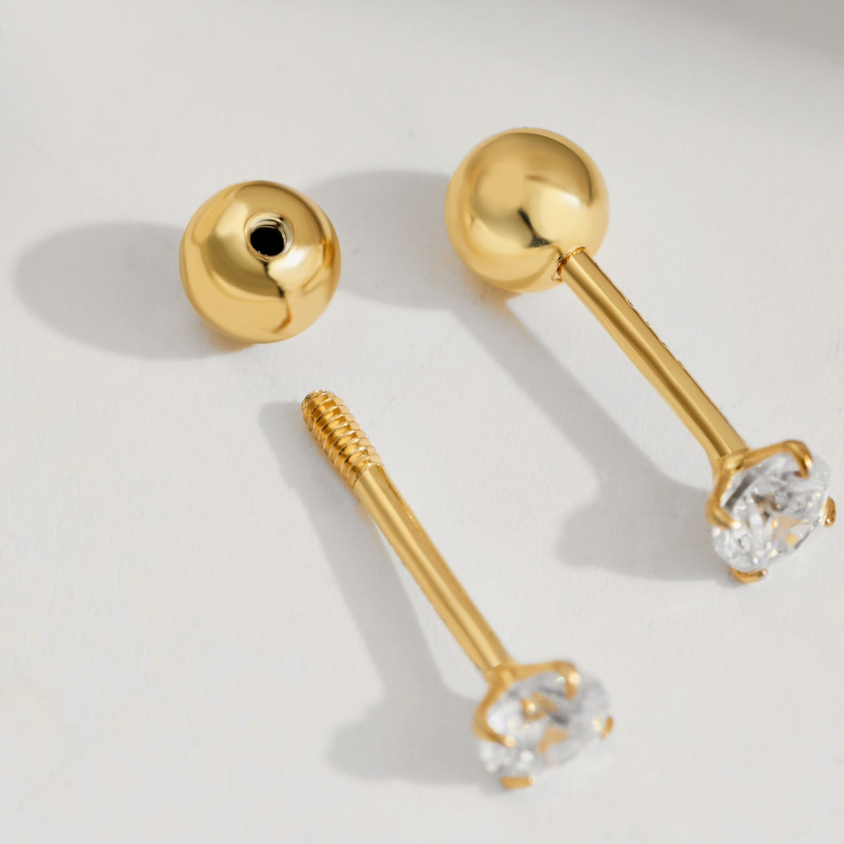 [Royal Jewelry]Unique U-Shaped Ear Bone Earrings