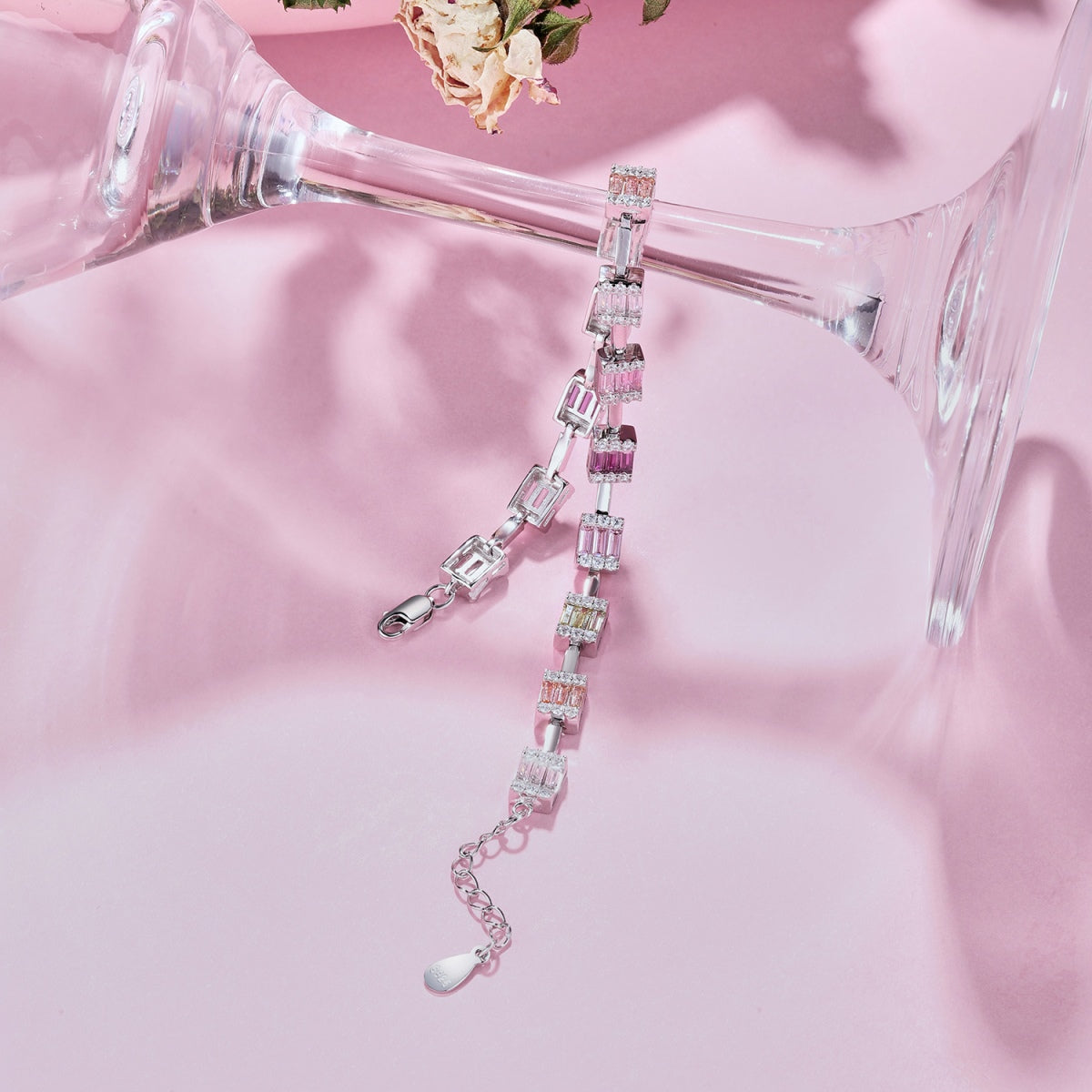 [Royal Jewelry]Dainty Charming Emerald Cut Daily Bracelet