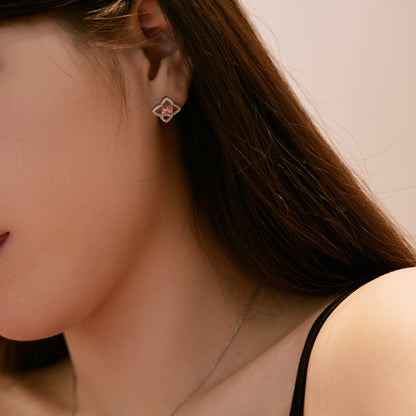 [Royal Jewelry]Elegant Star Shape Princess Cut Daily Earrings