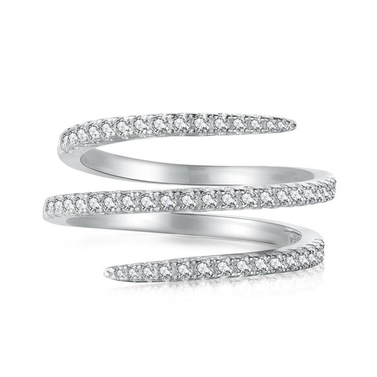 [Royal Jewelry]Unique Vibrant Entangle Daily Ring