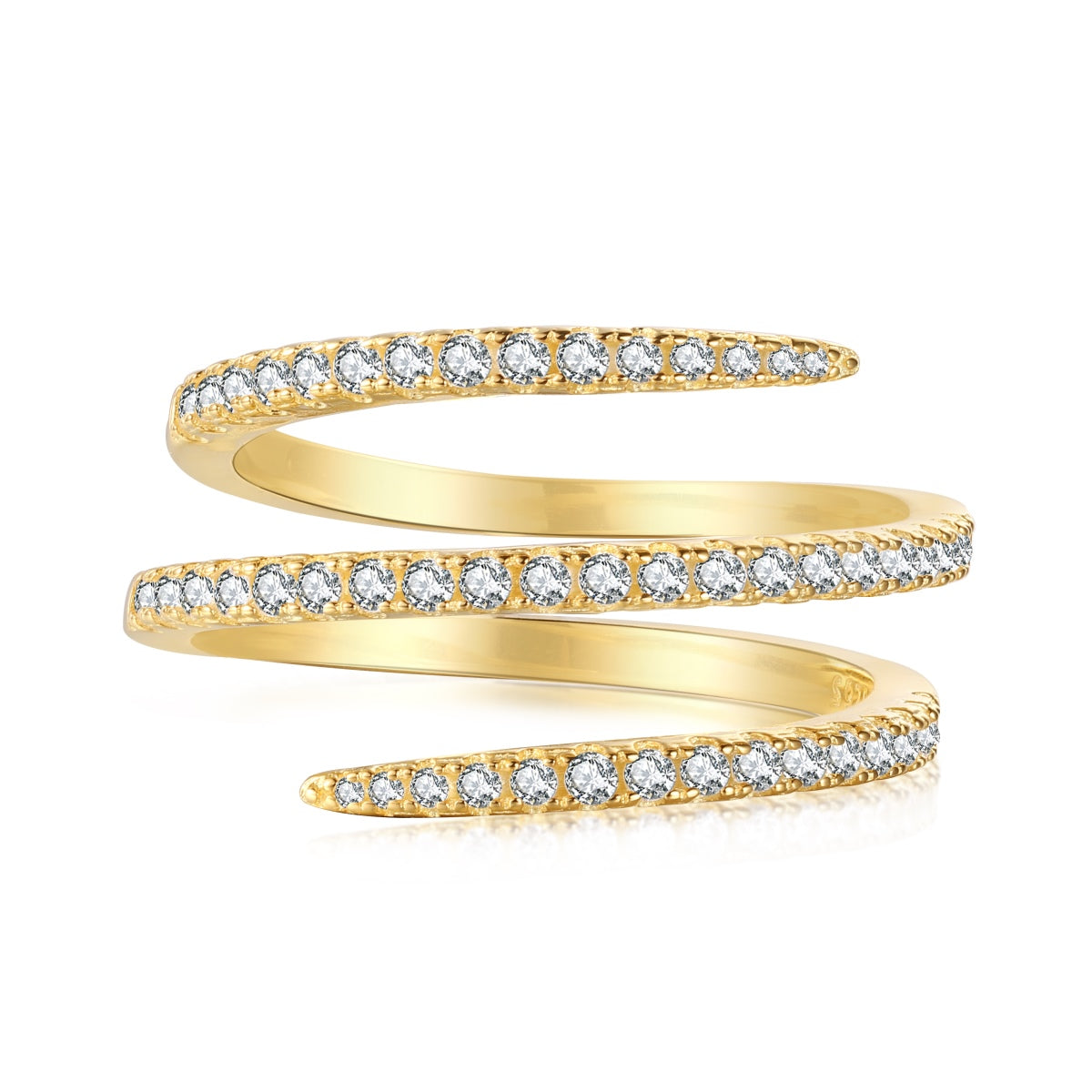 [Royal Jewelry]Unique Vibrant Entangle Daily Ring