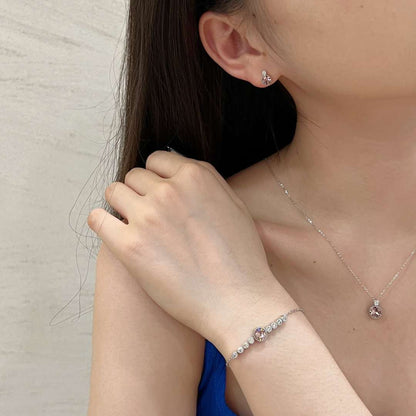 [Royal Jewelry]Luxurious Heart Of The Ocean Bracelet