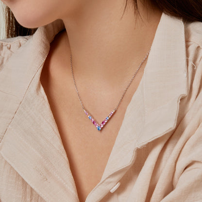 [Royal Jewelry]Ornate Round Cut Necklace