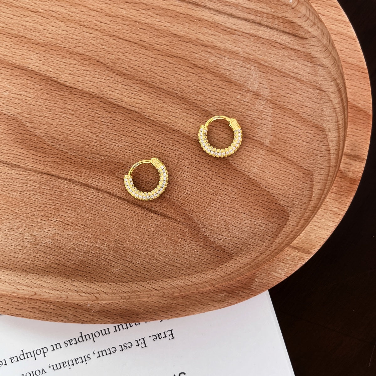 [Royal Jewelry]Delicate Versatile Daily Earrings