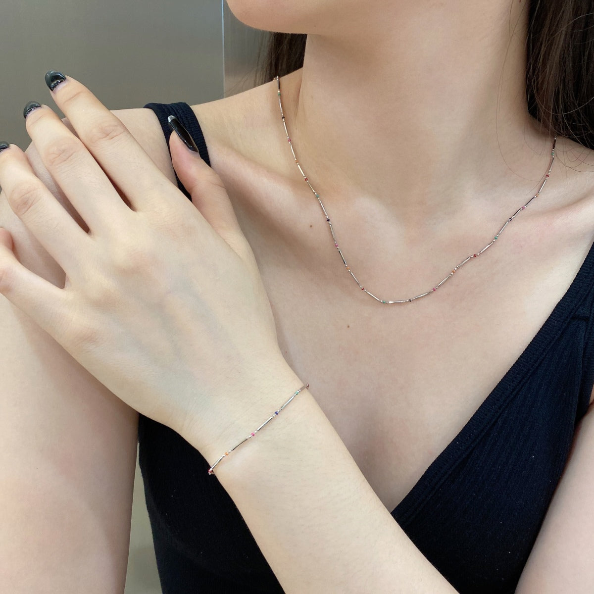 [Royal Jewelry]Unique Colorful Daily Bracelet