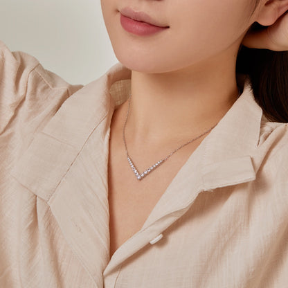 [Royal Jewelry]Ornate Round Cut Necklace