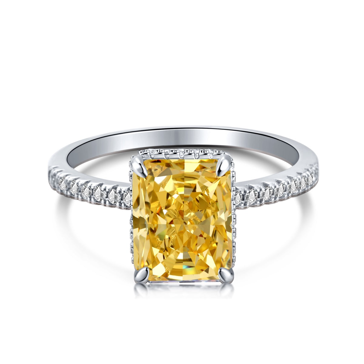 [Royal Jewelry]4.0 Carat Luxurious Engagement Ring