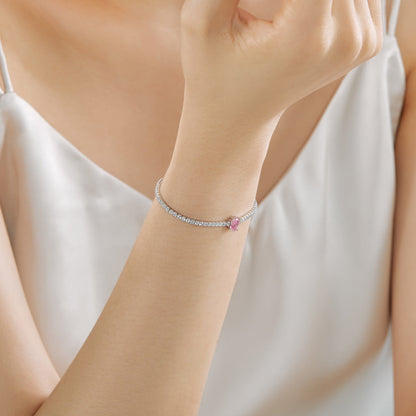 [Royal Jewelry]0.75 Carat Exquisite Oval Cut Daily Bracelet