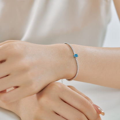 [Royal Jewelry]0.75 Carat Exquisite Oval Cut Daily Bracelet