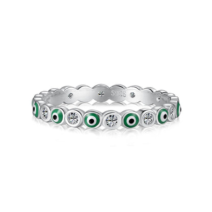 [Royal Jewelry]Sparkling Vibrant Round Shape Daily Ring