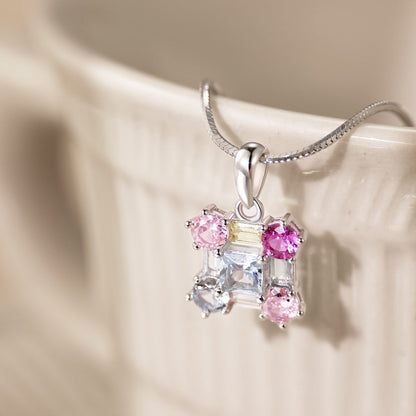 [Royal Jewelry]Gorgeous Multi Colorful Necklace