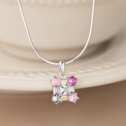 [Royal Jewelry]Gorgeous Multi Colorful Necklace