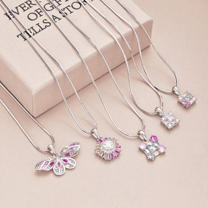 [Royal Jewelry]Gorgeous Multi Colorful Necklace
