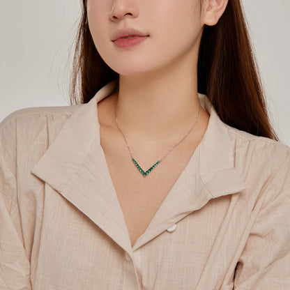 [Royal Jewelry]Ornate Round Cut Necklace