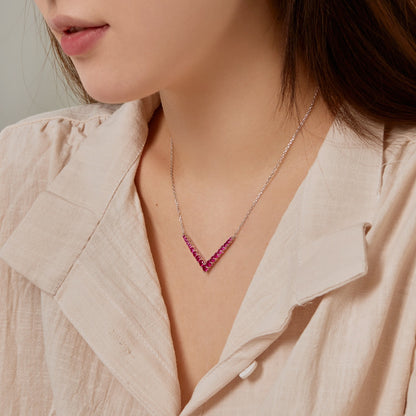 [Royal Jewelry]Ornate Round Cut Necklace