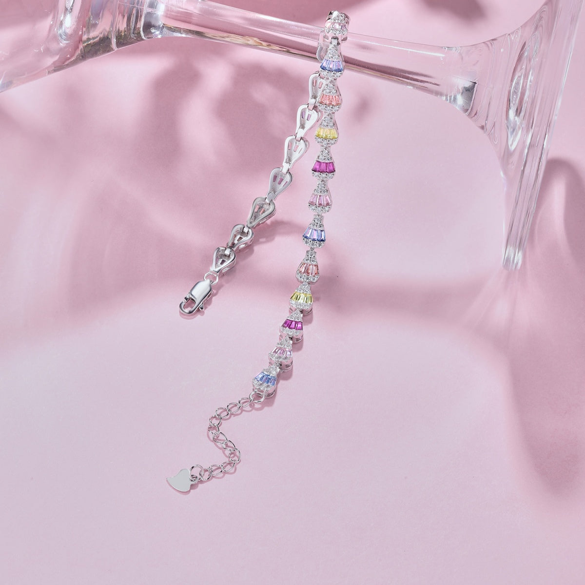 [Royal Jewelry]Radiant Water Drop Shape Daily Bracelet