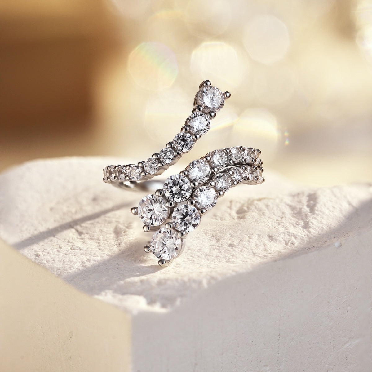 [Royal Jewelry]Unique Vivid Snake Shape Daily Ring
