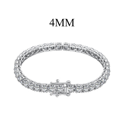 [Royal Jewelry]Radiant Colorful Round Cut Party Bracelet