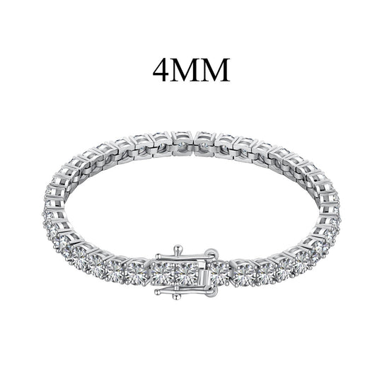 [Royal Jewelry]Radiant Colorful Round Cut Party Bracelet