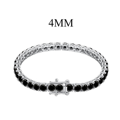[Royal Jewelry]Radiant Colorful Round Cut Party Bracelet
